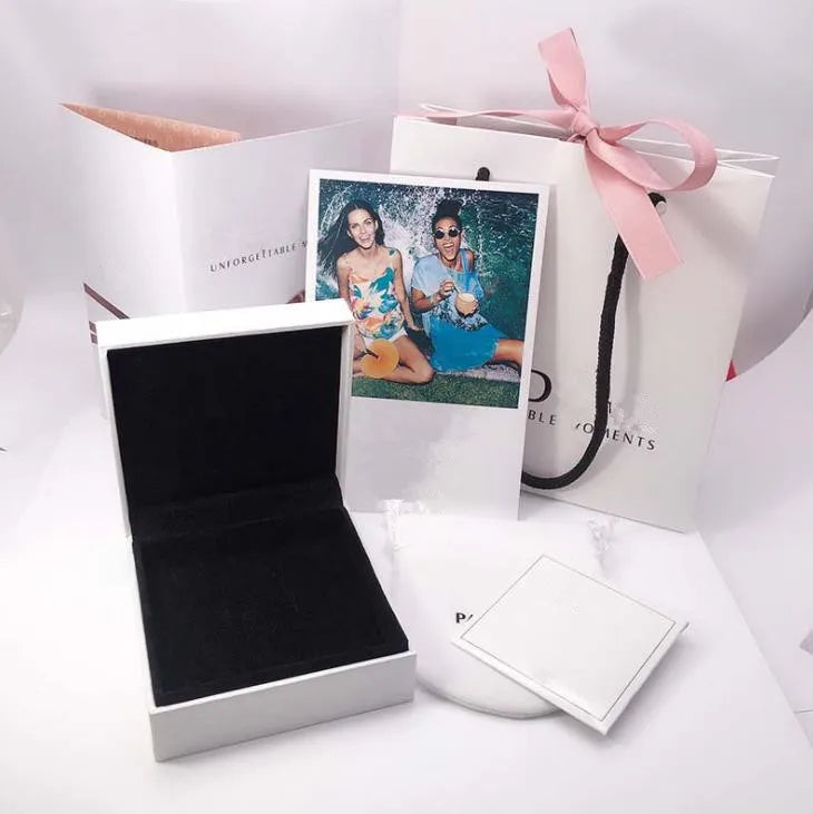 6 Flannelette Paper Bag Pouch Women's Jewelry Charm Gift