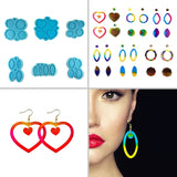 6 Pendant Casting Resin Epoxy Molds Jewelry Making Tools