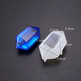 6-Piece Silicone Casting Molds for Resin Pendulum Cone Crystal Column Pendant