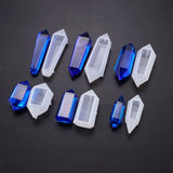 6-Piece Silicone Casting Molds for Resin Pendulum Cone Crystal Column Pendant