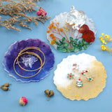 6 Resin Coaster Molds Silicone Geode Shape Epoxy Tray Casting