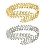 6 Pieces/Set Open Upper Arm Bangle Bracelet Set