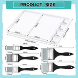 6-pc Silicone Painting Brush Set for Epoxy & Acrylic Paints