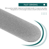6 Pcs Stainless Steel Nail File Double-Sided Diamond Nail File
