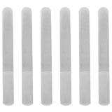 6 Pcs Stainless Steel Nail File Double-Sided Diamond Nail File