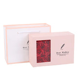 6 Roses Jewelry Box Double Ring Necklace Earrings Gift Packaging Box Spot