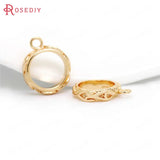 6 Sets Brass Toggle Clasps Round Bracelet Connect DIY Jewelry Making Supplies