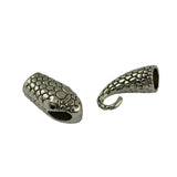 6 Sets Metal Snake Tibetan Silver Toggle Clasps DIY Craft