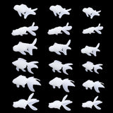 6 Shapes Silicone Goldfish Resin Art Mold Fillers Jewelry Making