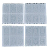 Taluo Card Silicone Molds for Resin Casting, DIY Personalized Jewelry