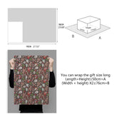 6 Sheets Gift Wrapping Paper Present DIY Packing Xmas Party F3MF