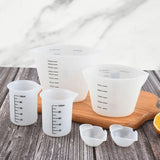 Silicone Mixing Pour Cups for Resin Jewelry Making 3 Sizes Reusable