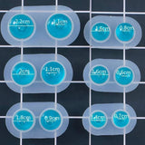 6 Sizes/Set Bjd Doll Clear Silicone Mold Base for DIY Bjd Eye Materials