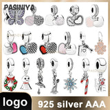 925 Sterling Silver Spring Pendant Jewelry