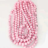10mm Glass Bead Strands x38pcs - DIY Jewelry Making for Women