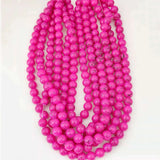 10mm Glass Bead Strands x38pcs - DIY Jewelry Making for Women