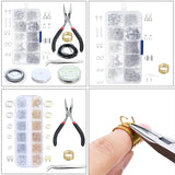 DIY Jewelry Making Kit Tool Wire Beading Tools Craft Supplies - Sterling Silver