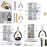 DIY Jewelry Making Kit Tool Wire Beading Tools Craft Supplies - Sterling Silver