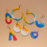 6 Mixed Silicone Epoxy Resin Molds Set for DIY Jewelry Making