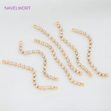 Cubic Zirconia Tassel Earring Pendants DIY Charms