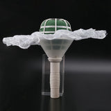 Set of 6 Lace Collar Flower Holders for Wedding Bouquets