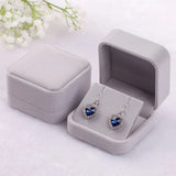 Colorful Flannelette Earring Jewelry Box Organizer