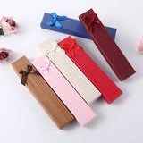 Rectangle Jewelry Storage Organizer Box For Earring Necklace Bracelet Display