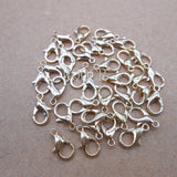 300pcs/lot Mixed Color 12*6mm Jewelry Findings Lobster Clasp Hooks
