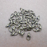 300pcs/lot Mixed Color 12*6mm Jewelry Findings Lobster Clasp Hooks