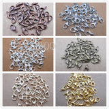 300pcs/lot Mixed Color 12*6mm Jewelry Findings Lobster Clasp Hooks