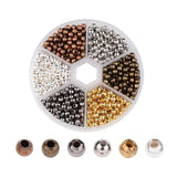 6 Colors Mixed Round Bead Loose Bead DIY Jewelry Accessories