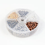 6 Colors Mixed Round Bead Loose Bead DIY Jewelry Accessories
