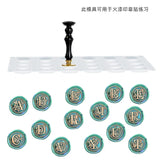 15-Piece Round Silica Gel Mold for Baking Jewelry Accessories