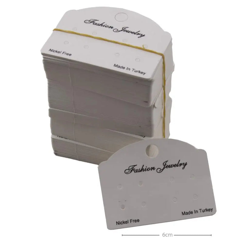 6'l Earring Card