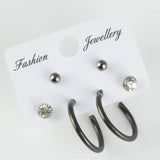 6'l? Ring Earrings - 2 cm