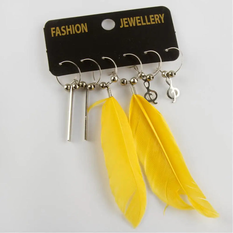 Tassels Ring Earrings for Women