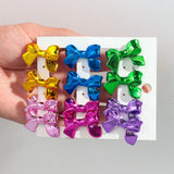6 Pair/Set Bow Acrylic Y2K Earrings for Women Girls
