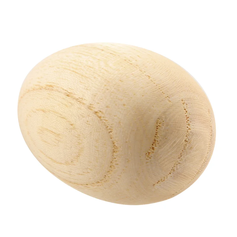 6 Pcs Wooden Egg Maracas Shakers for Kids