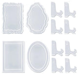 6-piece Epoxy Resin Mold Photo Frame Desktop Decoration Handicraft Tools