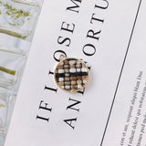 6 Alloy Round K Hand DIY Jewelry Accessories