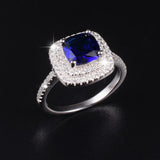 Eternal Sapphire Wedding Engagement Ring for Women