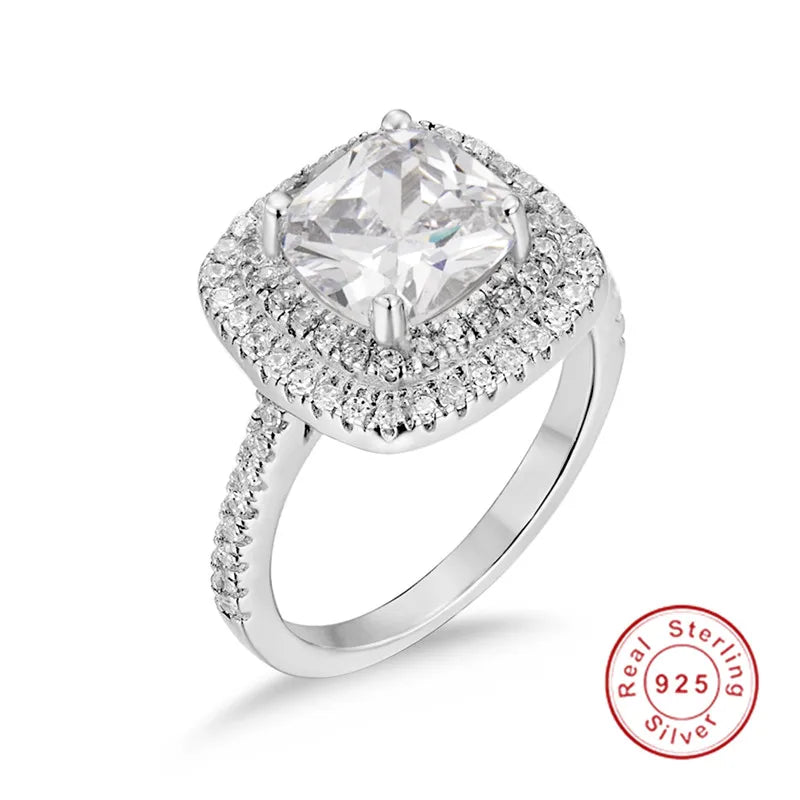 Eternal Sapphire Wedding Engagement Ring for Women