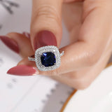 Eternal Sapphire Wedding Engagement Ring for Women
