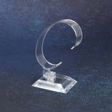6 Plastic Jewelry Bangle Cuff Bracelet Watch Display Stand Holder