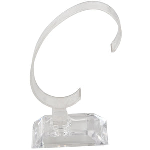 6 Plastic Jewelry Bangle Cuff Bracelet Watch Display Stand Holder