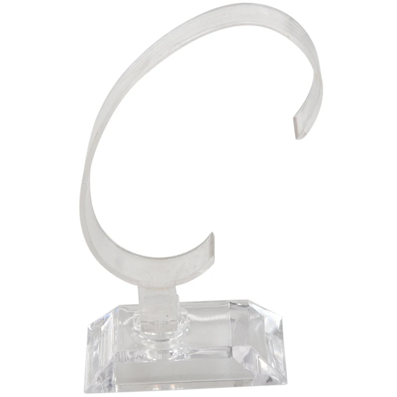 6 Plastic Jewelry Bangle Cuff Bracelet Watch Display Stand Holder