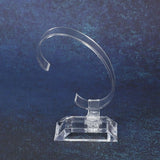 Plastic Jewelry Bangle Cuff Bracelet Watch Display Stand Holder