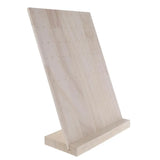 60 Holes Wooden Earring Holder Jewelry Display Stand
