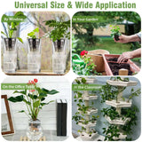 60 Pack 2 Inch Net Cups for Hydroponics - Slotted Mesh Wide Lip Filter Net Pot