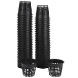 60 Pack 3 Inch Net Cups Wide Lip Filter Net Pot for Hydroponics